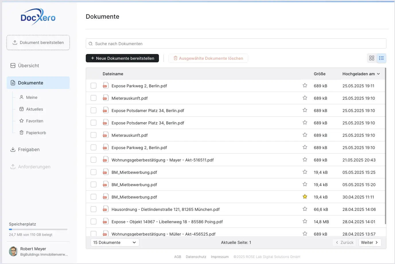 DocXero Analytics